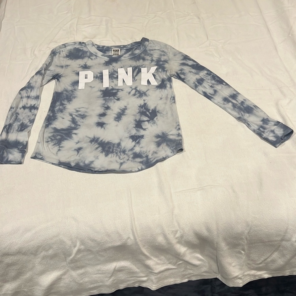 Victoria’s Secret tea baby blue/white